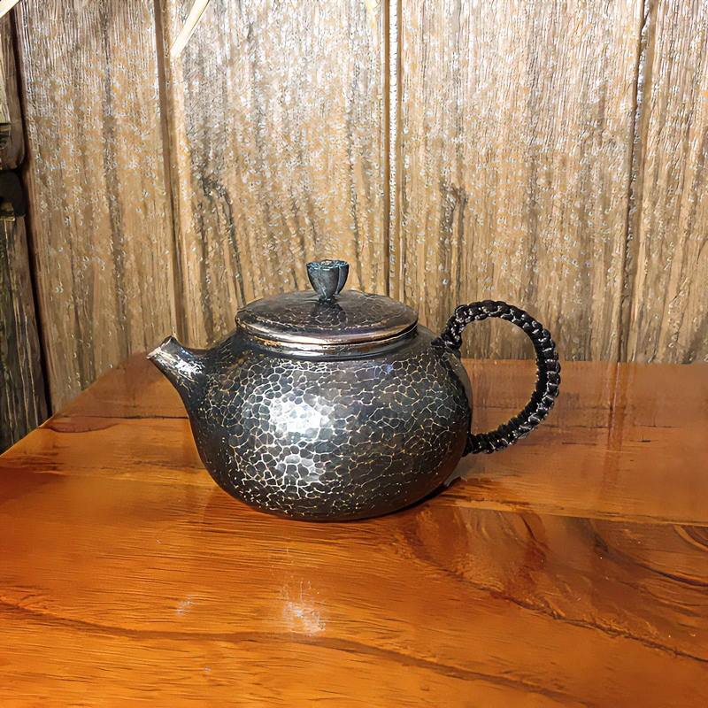 复古手工一张铜打小容量无过滤泡茶壶纯紫铜小号煮茶水铜壶器具
