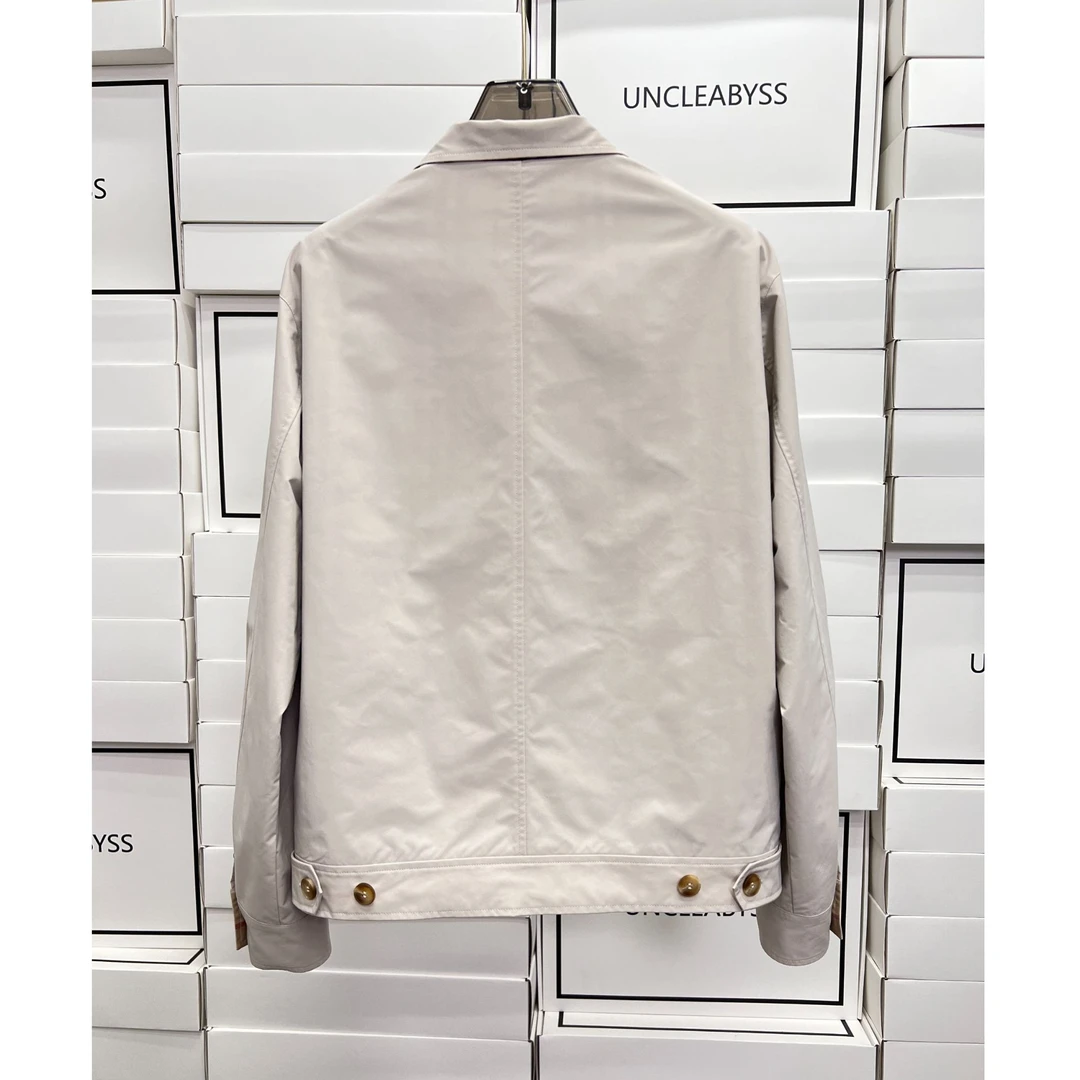 OLDMONEY老钱风秋冬休闲简约百搭夹克立领