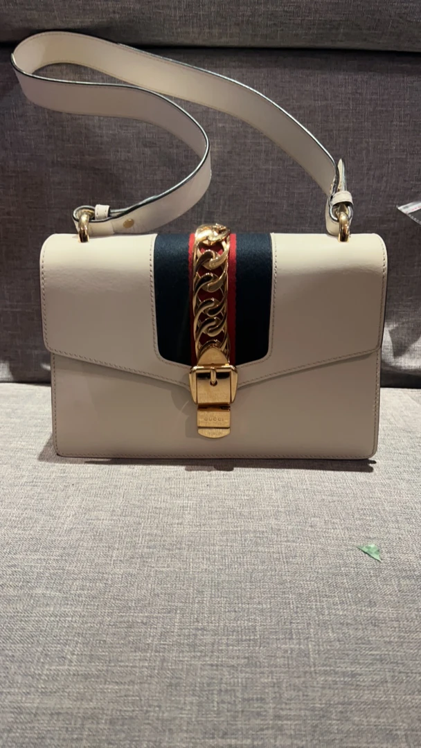 95新 GUCCI/古驰 老六二奢/古驰斜挎包/