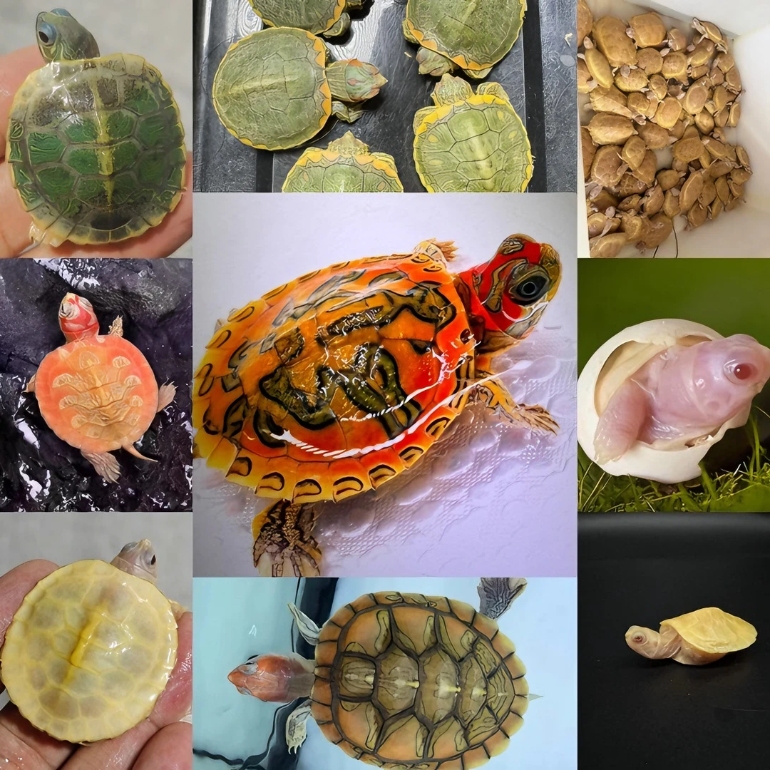 深水观赏乌龟变异巴西龟—全系列