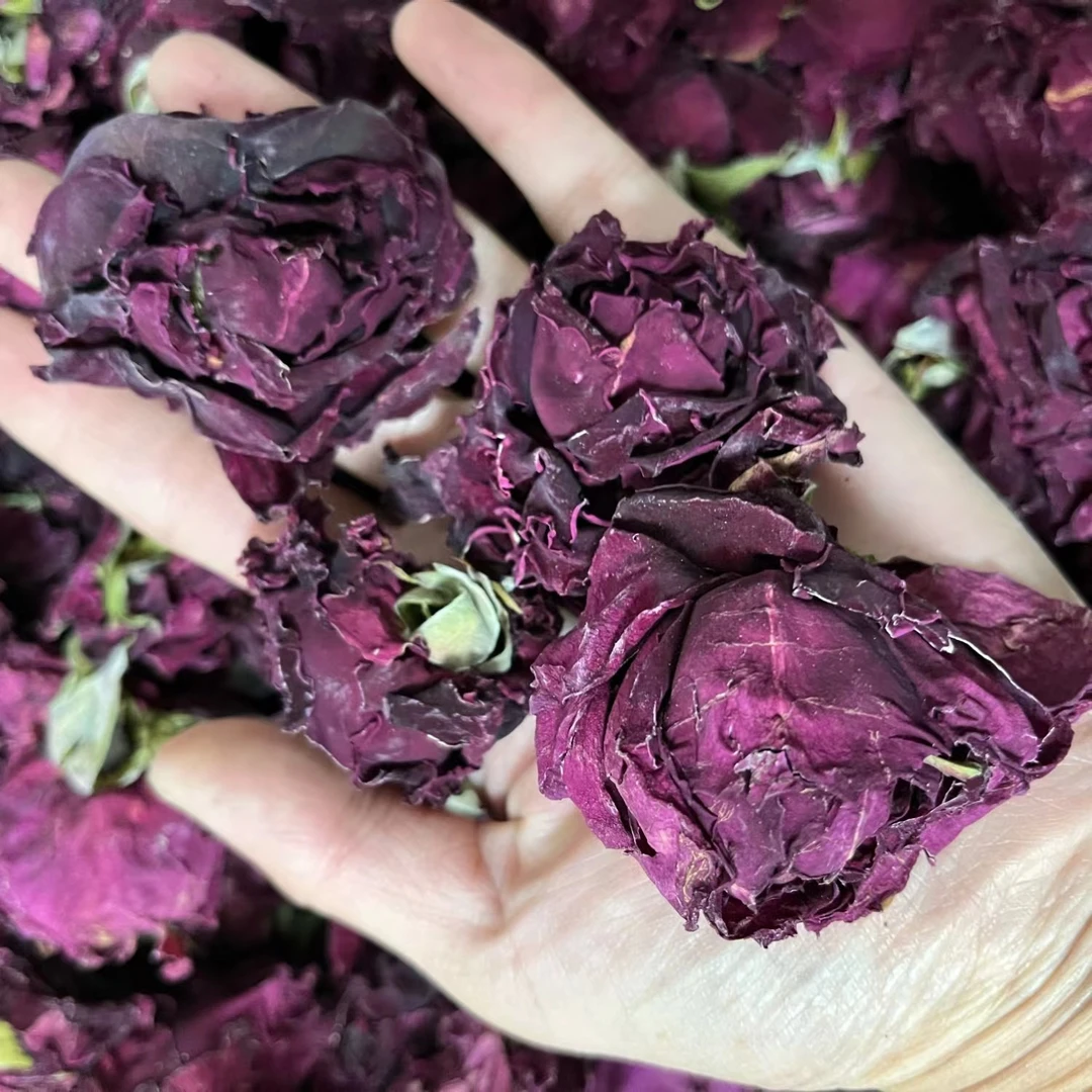 云南墨红玫瑰花头茬玫瑰花30克