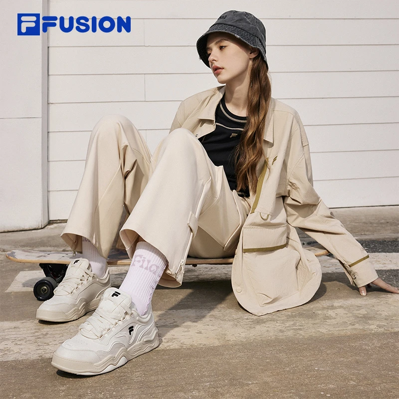 Fila/斐乐夏季潮流高能感【KICK踢板鞋】男女同款踢板鞋T12W342305F