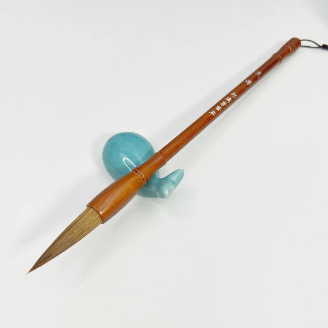 灵泽2支 出锋4.3cm  楷书 行书 行草狼毫中楷毛笔书法国画