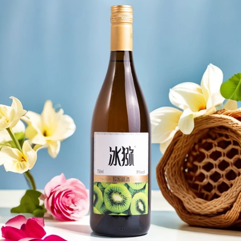 精选野生猕猴桃365天发酵果酒低度750ml甜型小酌微醺女士聚会首选