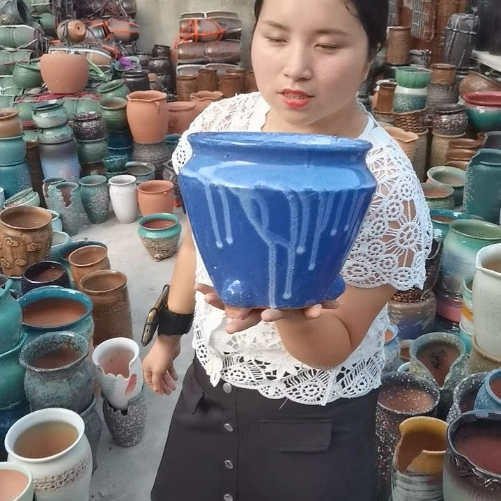 红陶20CM以下口20高20瑕疵