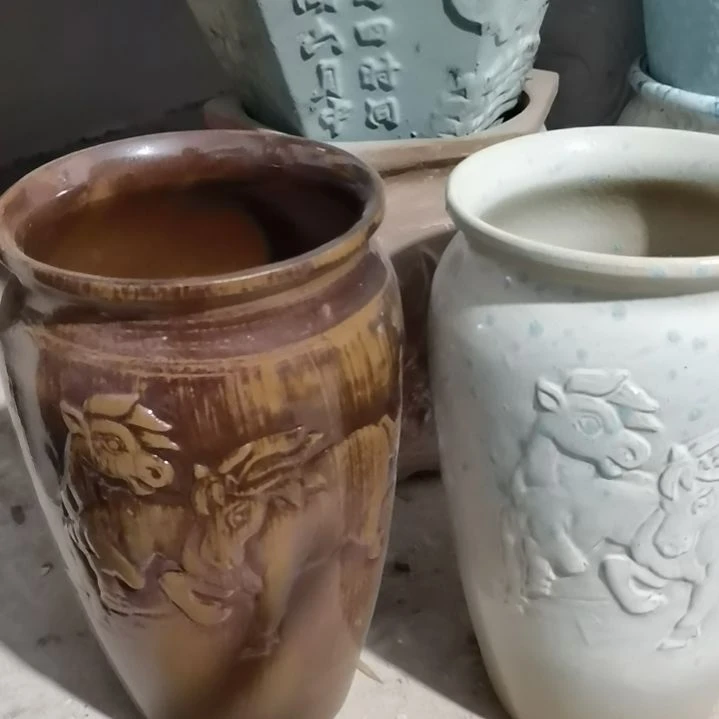 红陶20CM以下口15高26