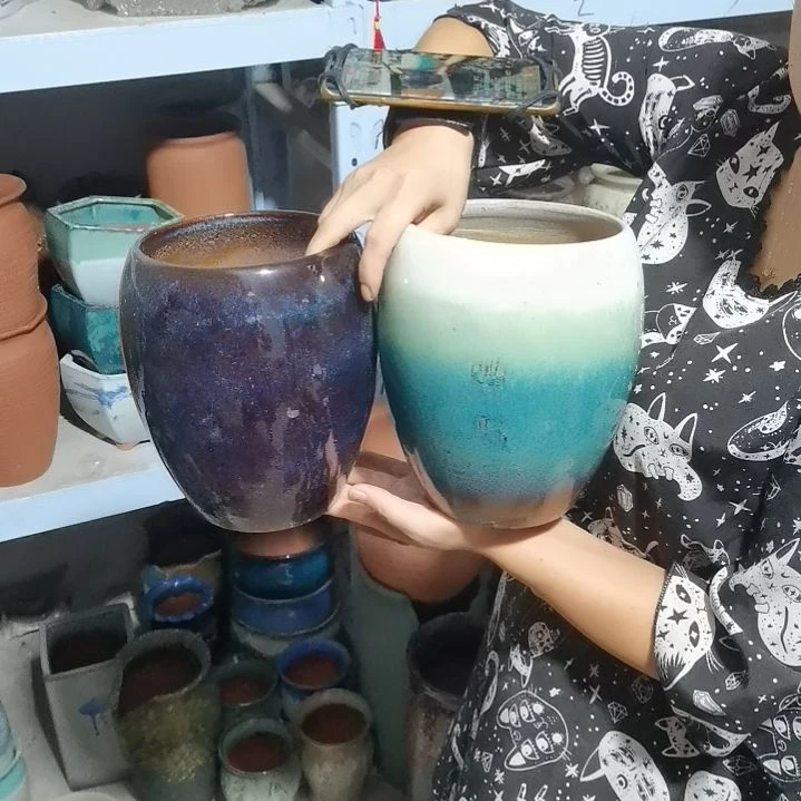 红陶20CM以下口15高20