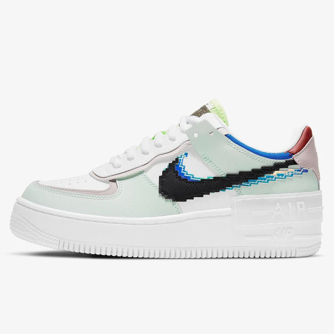 Nike/耐克正品 AF1空军一号女子加厚中底运动休闲板鞋CV8480-300