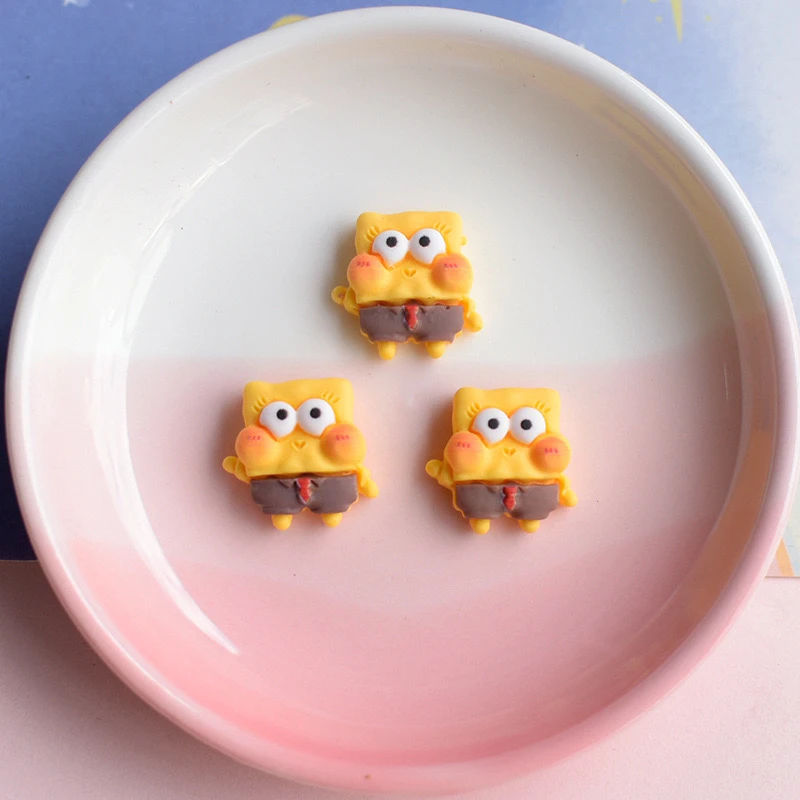 【直播代拆】海绵宝宝 派大星 蟹老板 章鱼哥 树脂配件 DIY