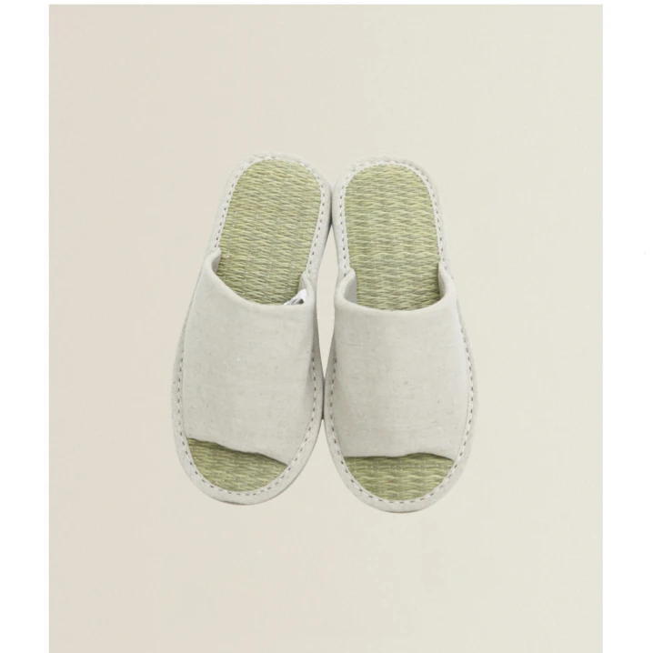 上席·天然草编蔺草居家拖鞋防臭止汗透气【建议拍大一码】