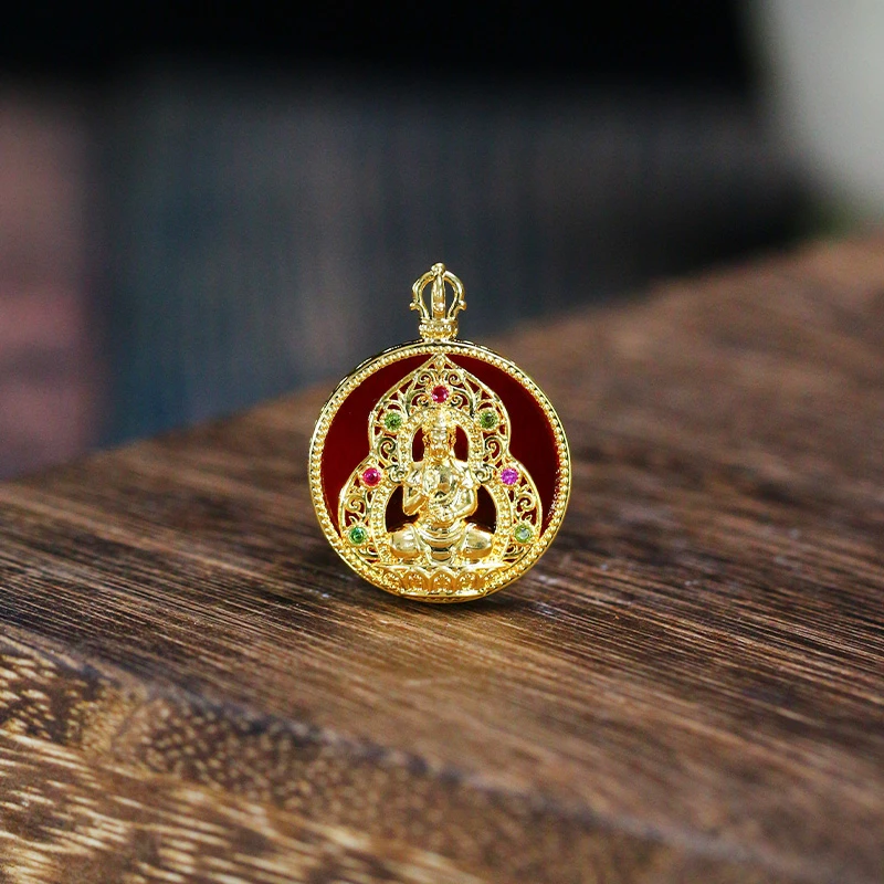 【缅玉世珍】18K金吊坠【3805FJ】