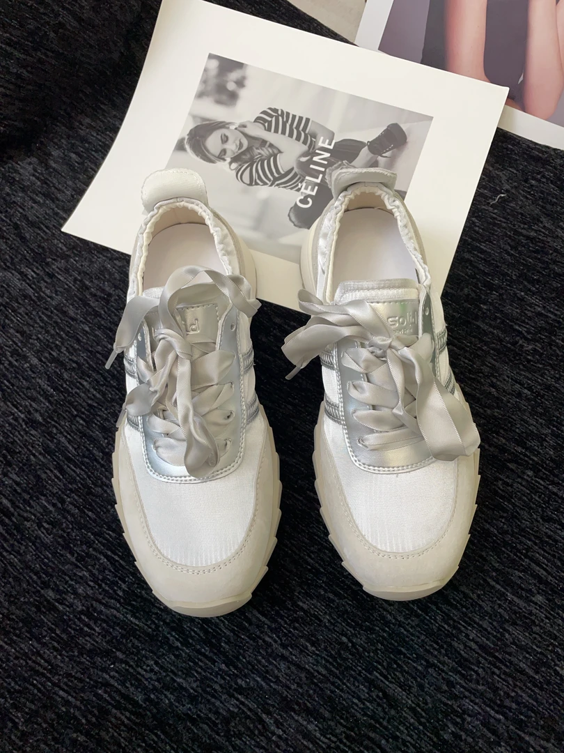 QIAODADA缎面丝带时尚好穿芭蕾德训鞋5991