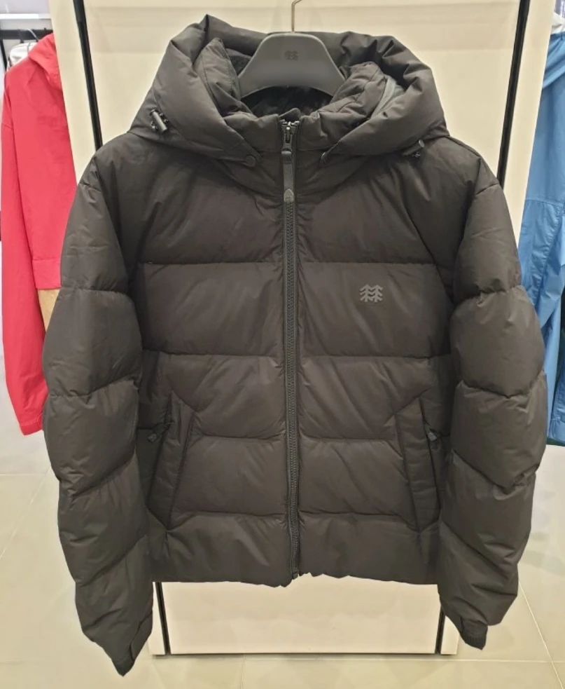 KOLON SPORTS 可隆男款连帽经典保暖羽绒服