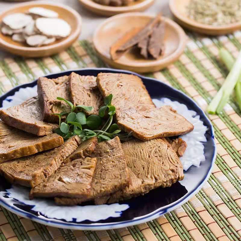 武清特产东马房孜然味(不辣)素牛肉250g/袋绿色蔬菜