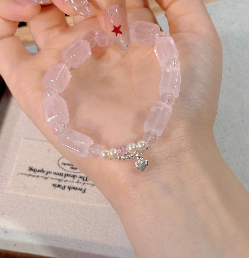 KA30妙妙 粉水晶手串