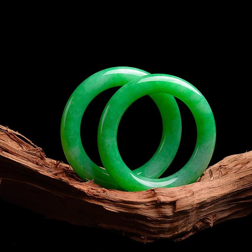 缅甸翡翠手镯大全