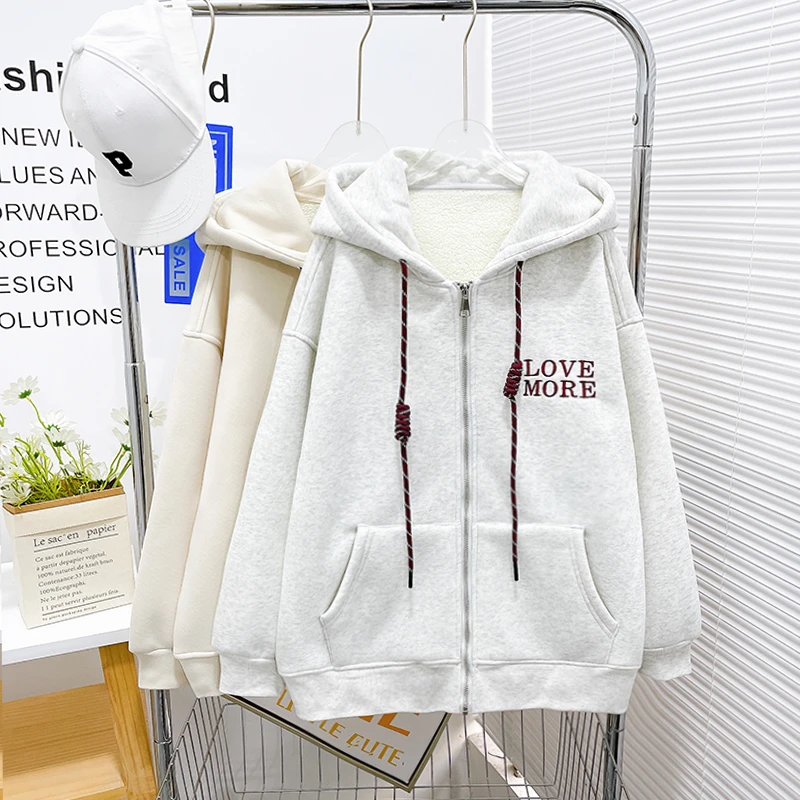 冬季加绒加厚新款2024年女童宽松保暖洋气卡通外套zb3914简约童品