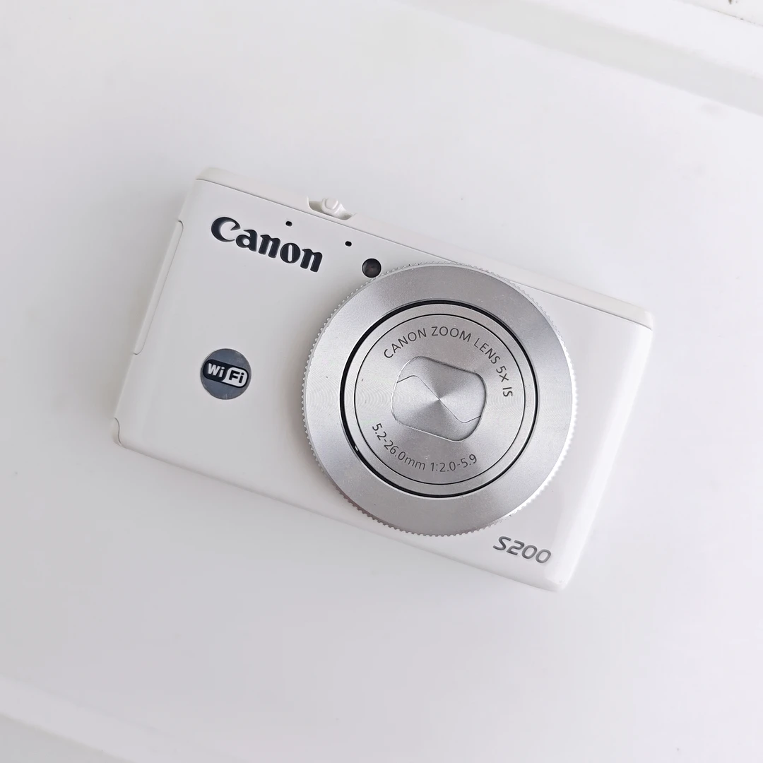 9新 Canon/佳能 s200 屏幕瑕疵 出片正常 配件齐全
