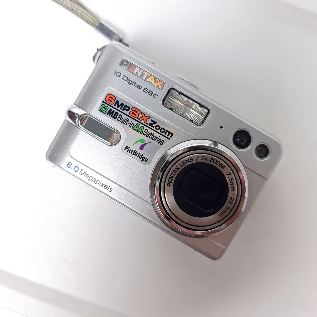 95新 Pentax/宾得 68e 600万像素3倍变焦 配件齐全