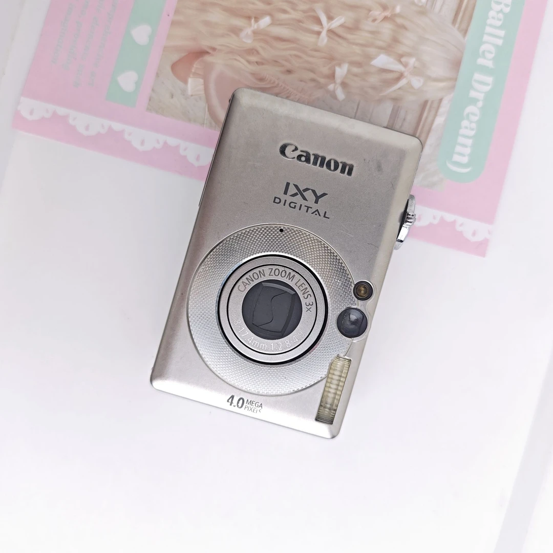 9新 Canon/佳能 ixus40 冷白 400万像素3倍变焦 配件齐全