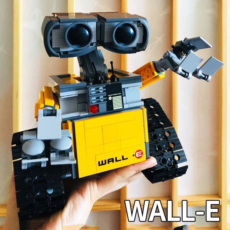 瓦力机器人WALL-E-21303模型摆件拼装积木玩具男女孩礼物
