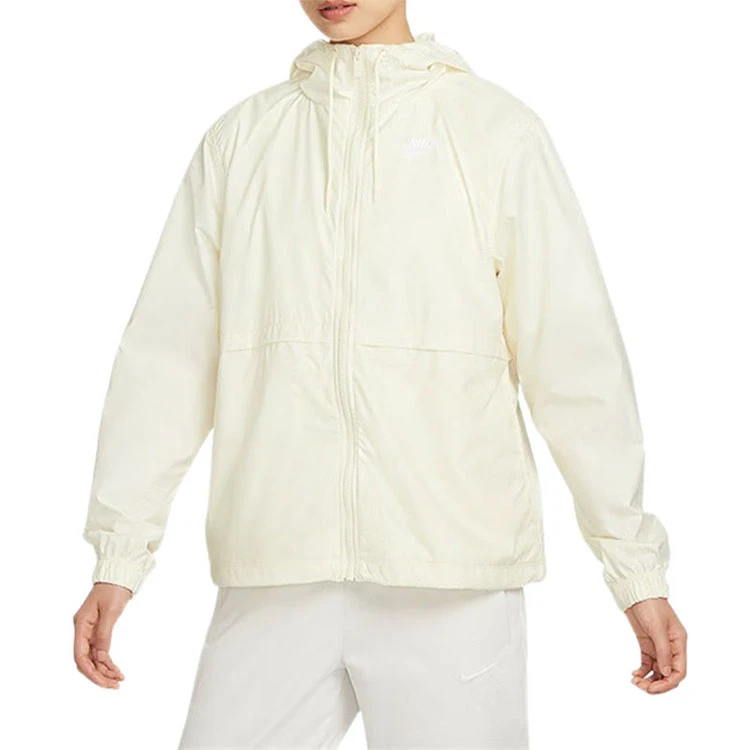 Nike/耐克女子连帽梭织透气休闲运动夹克宽松外套 DM6180113 #HB