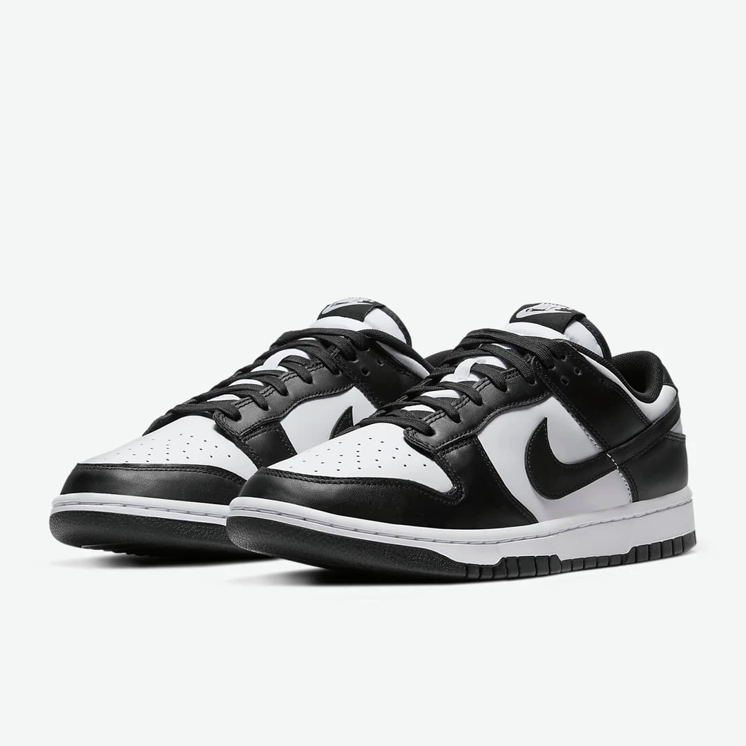 NIKE/耐克男子DUNK黑白熊猫低帮运动复古休闲板鞋 DD1391100 #HB