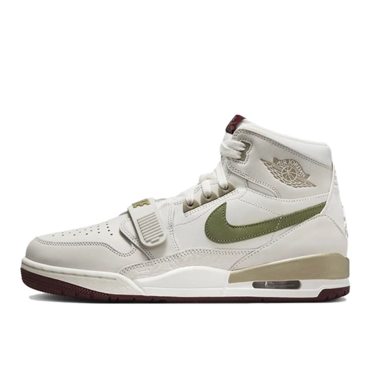 Nike/耐克【邯郸万达NK专享】男子白绿灰AJ312高帮板鞋 HF0745131