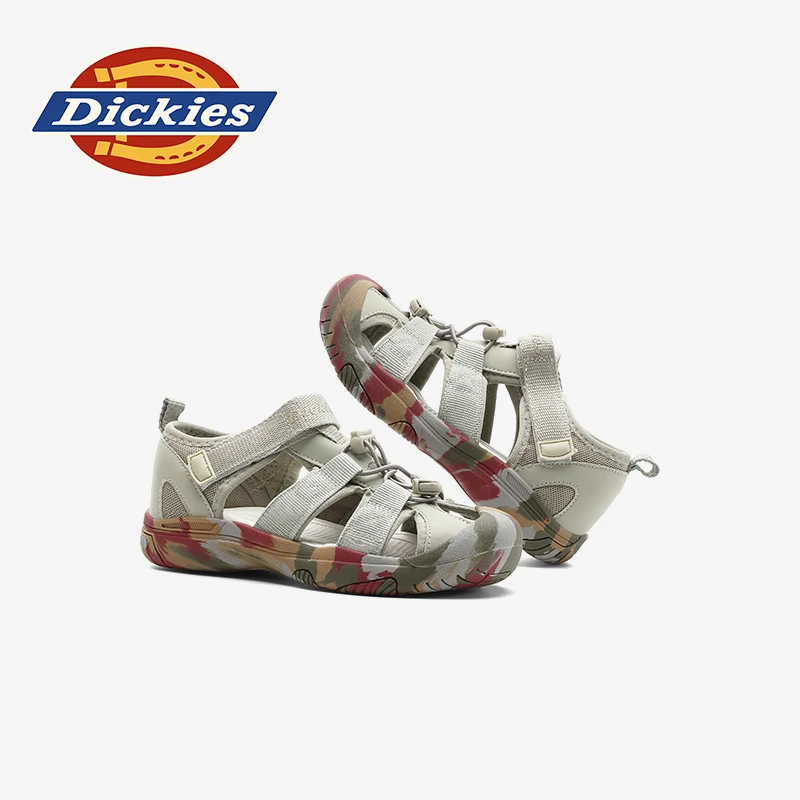 Dickies儿童夏季凉鞋2025溯溪童鞋百搭软底儿童鞋透气机能沙滩鞋