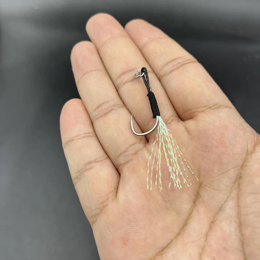 黑色绑线铁板钩一包20个