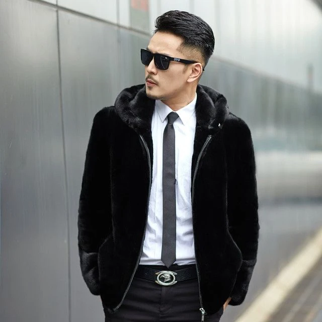 男士新款P C外套（牙）