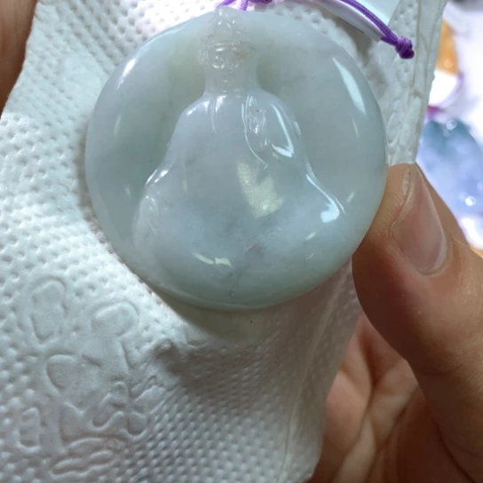 翡翠颈饰未镶嵌天然翡翠