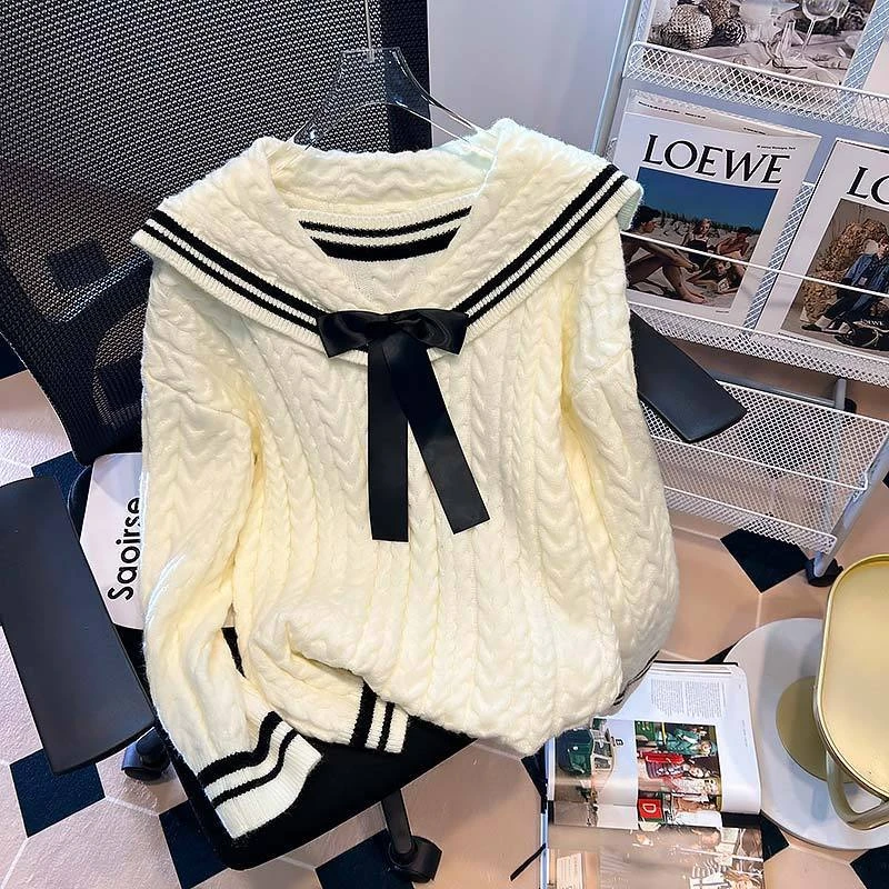 大码女装秋冬季2025新款胖妹妹针织毛衣遮肚显瘦时尚百搭长袖上衣