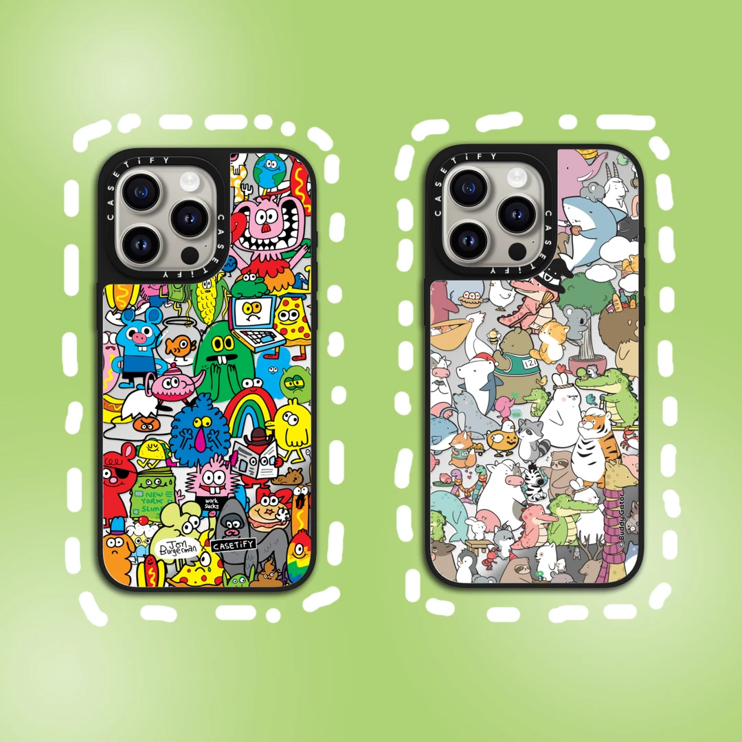 casetify FUN趣味好朋友们手机壳适用iPhone15/14/13/12/Pro/Max