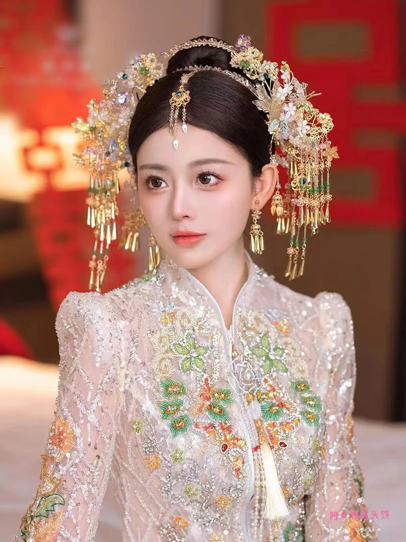 好看A1024圣女冠玲珰琉璃浅色爆款