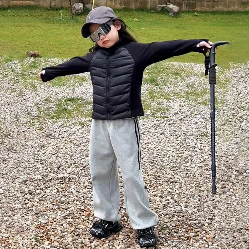 巴拉巴拉童年女童羽绒服冬装2024新款洋气儿童校服神器内搭女孩秋