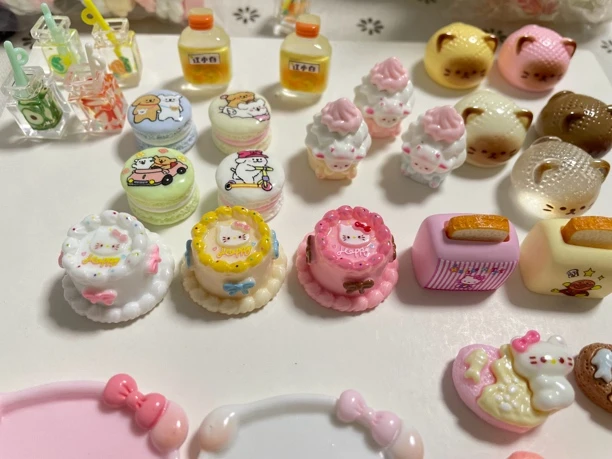 直播间选款树脂diy配件