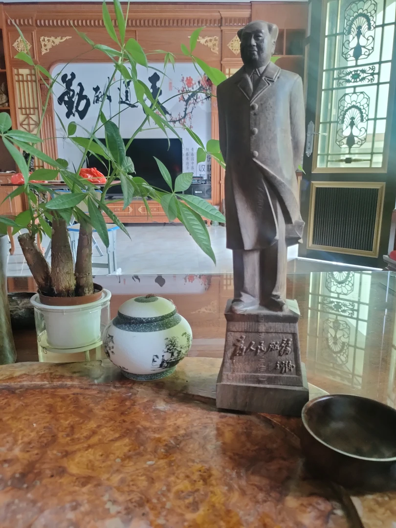 热卖爆款黑檀木伟人家居工艺摆件造型雕刻