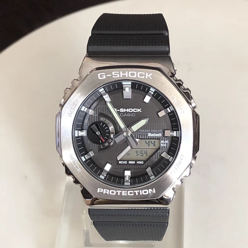 卡西欧手表液晶指针双显 男士防水腕表GBM-2100-1A/GBM-2100A-1A2