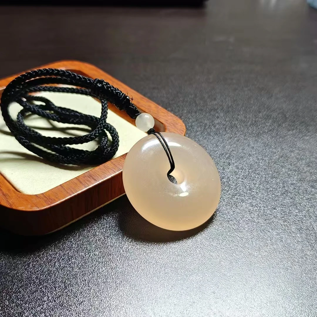 [停业清货]藕粉大号平安扣吊坠-233-多样性发一