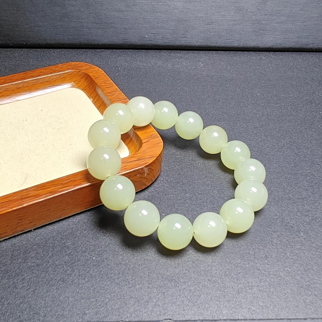 [停业清货]新疆若羌冰黄口14m手串-177-多样性发一