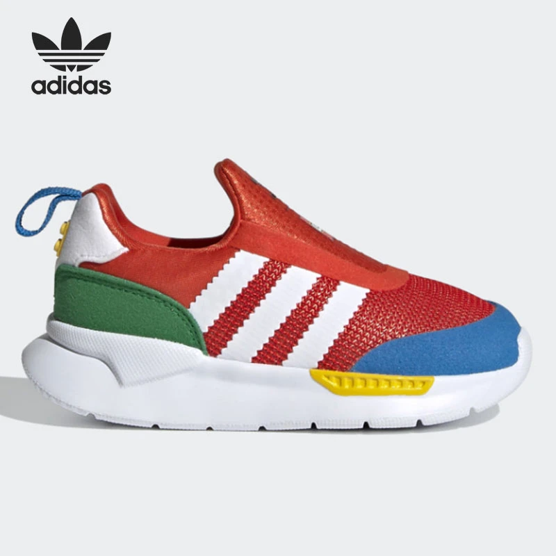 Adidas阿迪达斯三叶草春季小童休闲透气运动鞋儿童休闲鞋FX4959