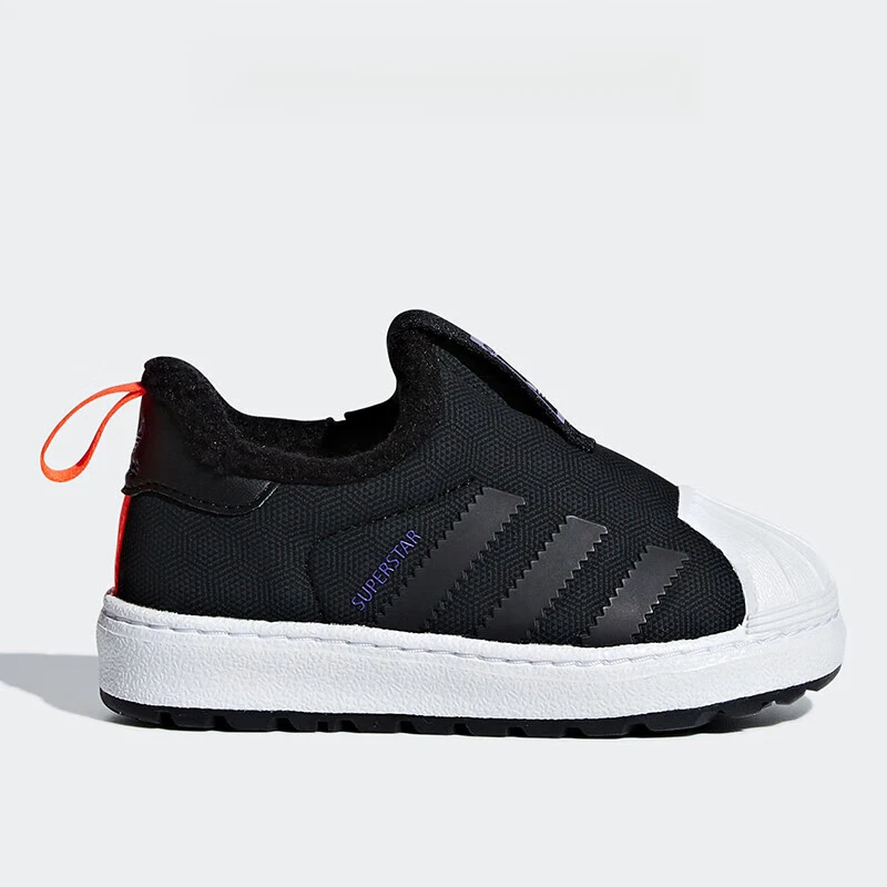 阿迪达斯/adidas SUPERSTAR三叶草儿童冬季运动休闲贝壳头 B22472