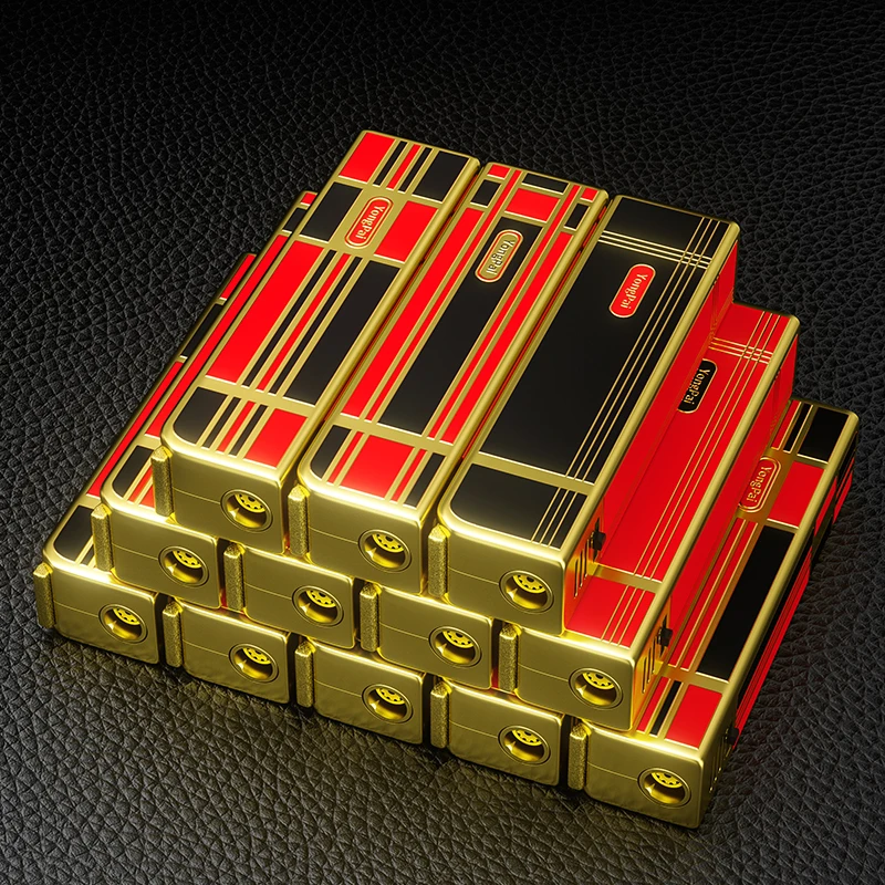 打火机防风大容量金属铁壳可充气超市家用打火机批发时尚个性火机