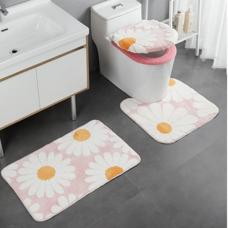 马桶坐垫三件套加厚马桶垫子四季通用四件套马桶套装冬季坐垫家用