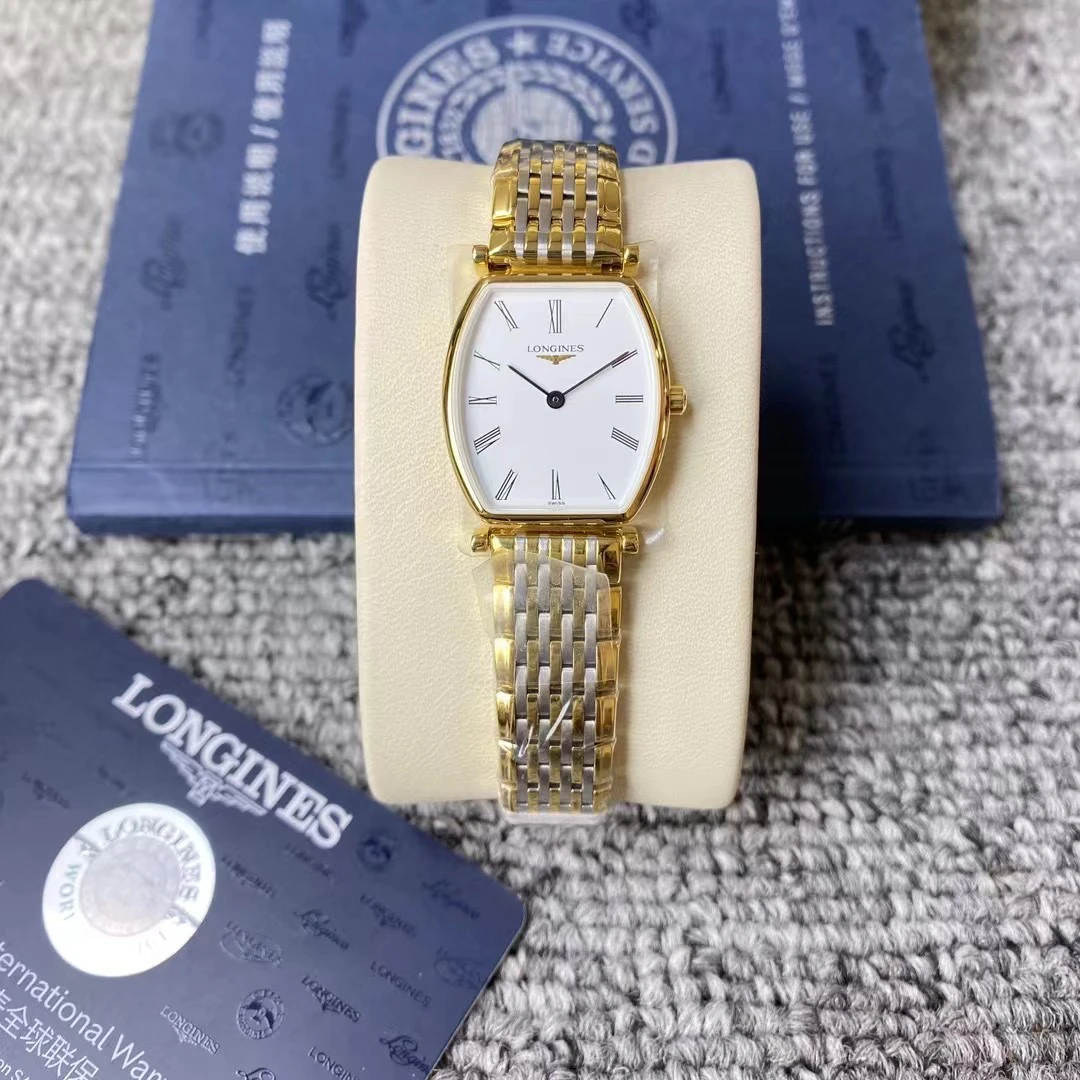 全新未使用 Longines/浪琴 /亚虎/浪琴/嘉岚205系列石英女表