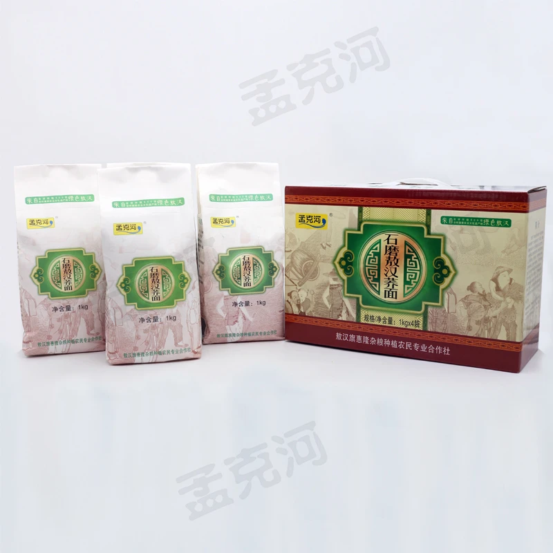 石磨荞麦粉4kg荞麦米零添加