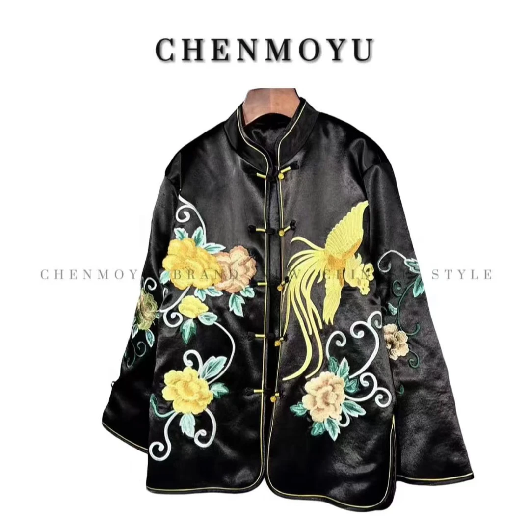 CHENMOYU【暖阳】-杭州品质冬季新中式中国风女棉衣外套-212013