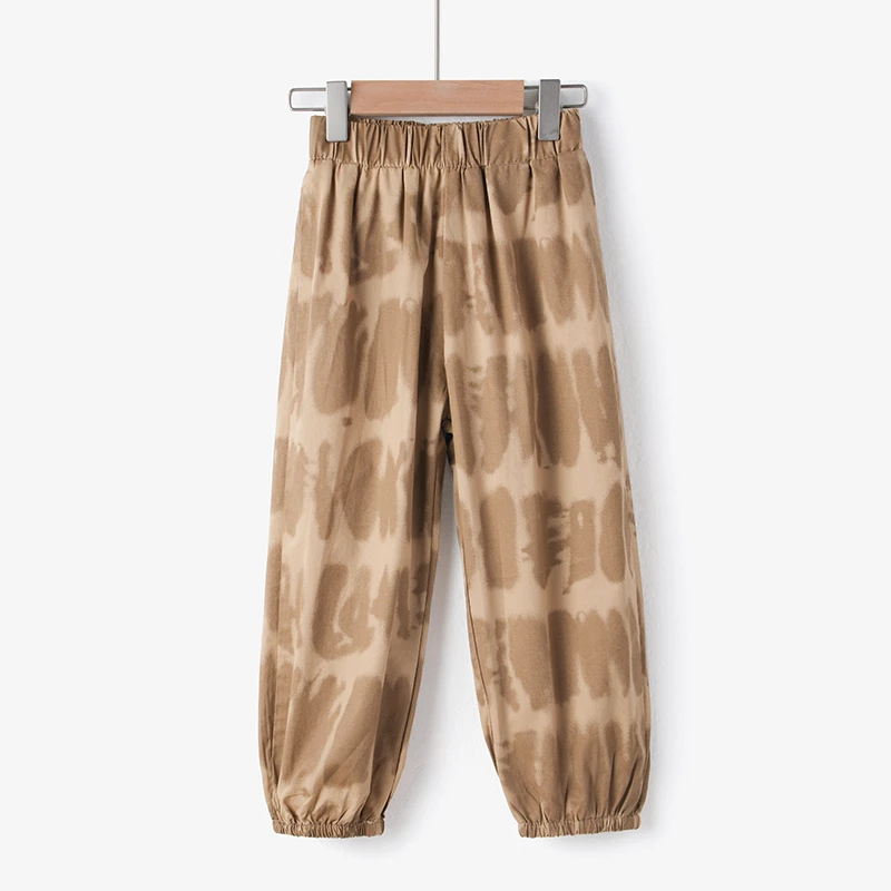 MOMOCO男童夏季时尚百搭字母印花布裤75280354015