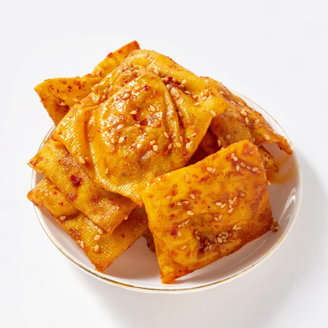 【粉丝福利】湖南特产平江手工泡泡干豆干豆制品香辣解馋零食5包